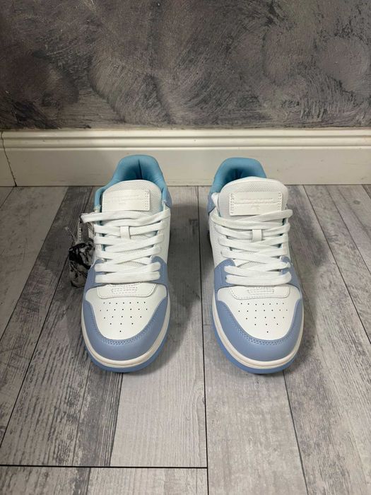 Off-White 'Out Of Office' (OOO) – Albastru/Alb