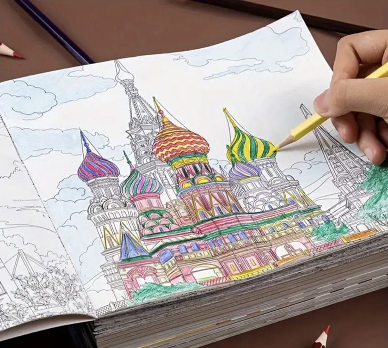 Детска ролка за оцветяване за деца от 3години