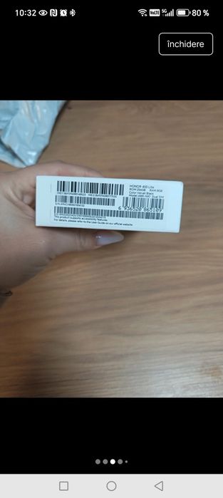 Honor 400 lite Nou in cutie