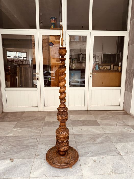 Антична подова лампа / стойка – Централна Европа, ок. 1900 г