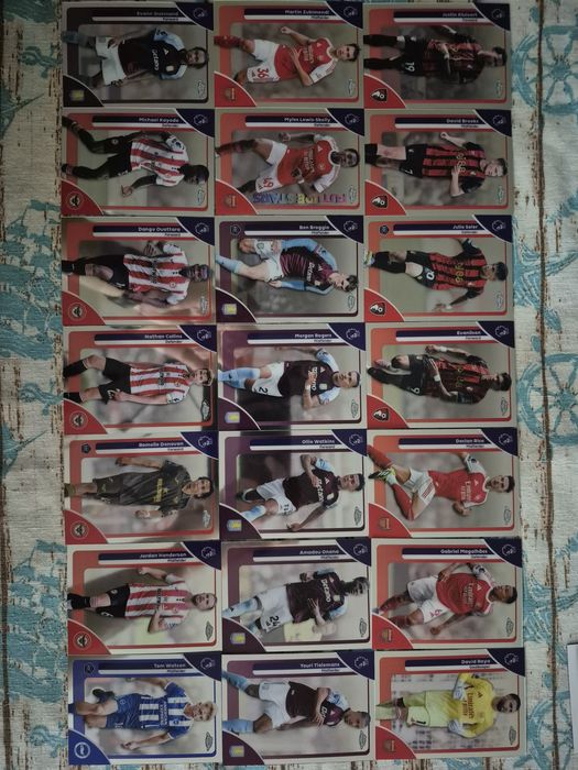 Topps EPL Chrome 2026 - Base & Inserts Updated 19.04