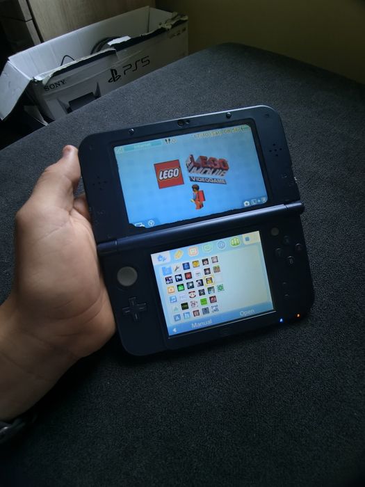 Consolă New Nintendo 3DS LL (XL) Modată + Card 32GB + Jocuri & hShop ...