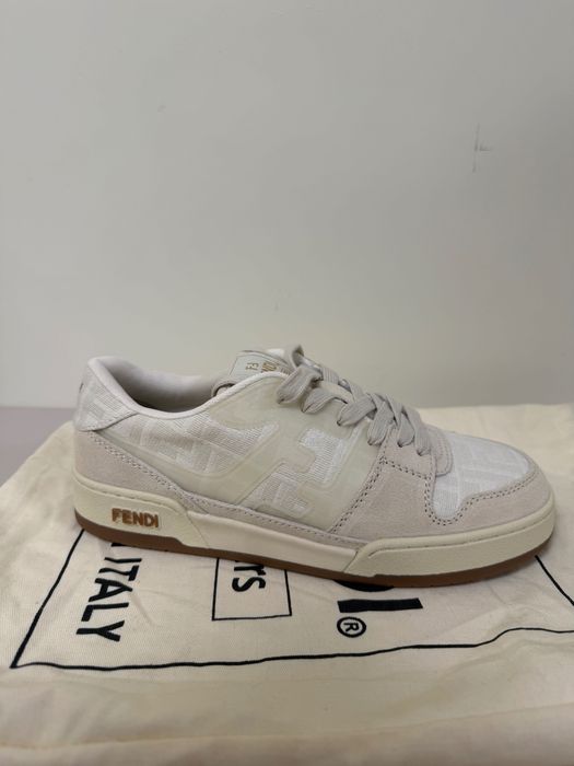 Fendi Match Sneakers Beige