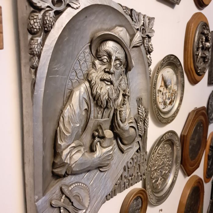 Tablou rășină si staniu