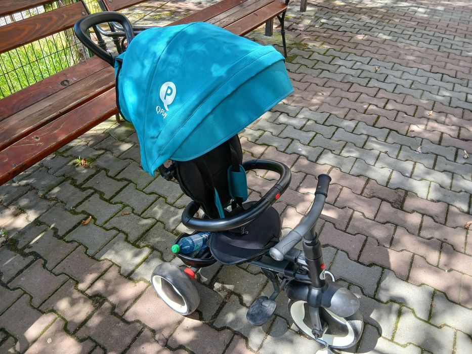 Tricicleta pliabila Qplay Rito PLUS Turcoaz