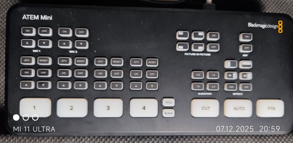 Blackmagic Atem mini