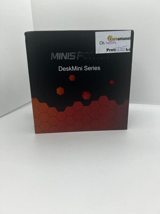 Mini PC MinisForum UM350 AMD Ryzen 5 3550H, 16 GB RAM, 512GB PCle -D-
