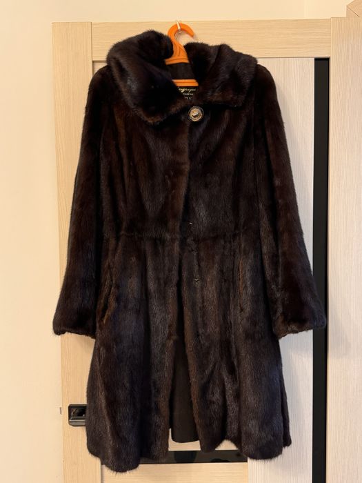 Натуральная норковая шуба