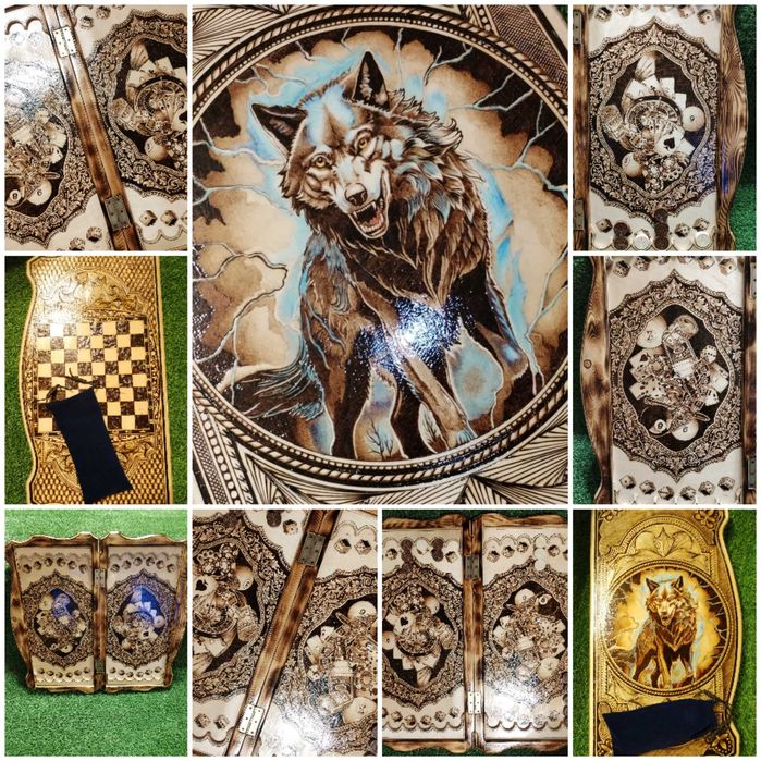 Нарды ручной работы