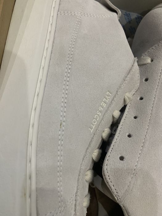 Нови мъжки сникърси Lyle & Scott естествена кожа