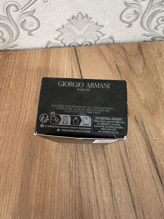 Оригинал Armani Stronger with you Intensely