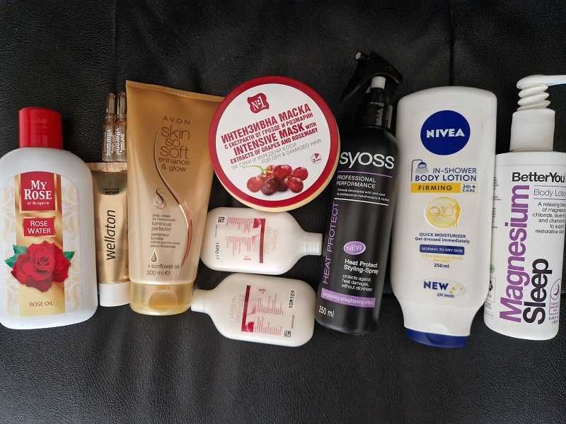 Лот козметика за коса и тяло – Nivea, Syoss, L’Oréal