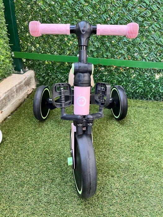 Детско колело 4 в 1 MoMi - Loris, розово