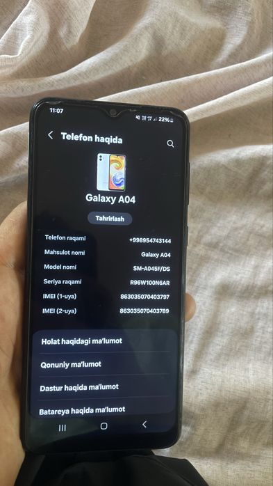 Samsung A04 128/Gb