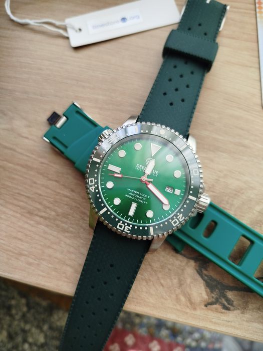 Deep blue Master 1000 automatic diver watch