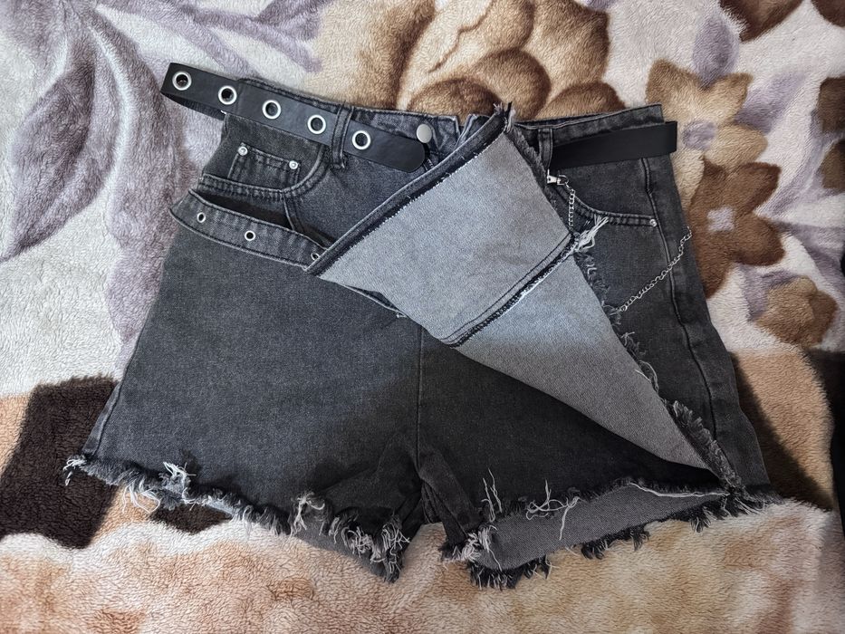 юбка-шорты джинсовые