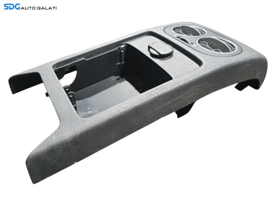 Suport Ornament Grila Grile Ventilatie Aerisire cu Bricheta si Scrumiera Volkswagen Golf 6 Plus 2008 - 2013 Cod 5M0819203F 5M0862533D [N3654]