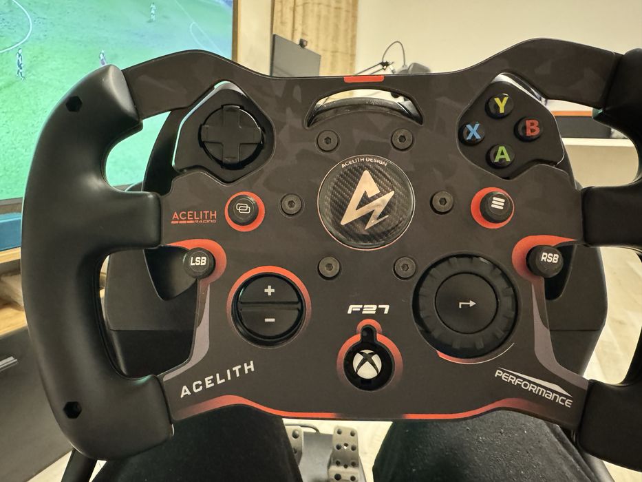 NOU - Volan F1 Add on Acelith pt Logitech G923 Xbox HIGH QUALITY