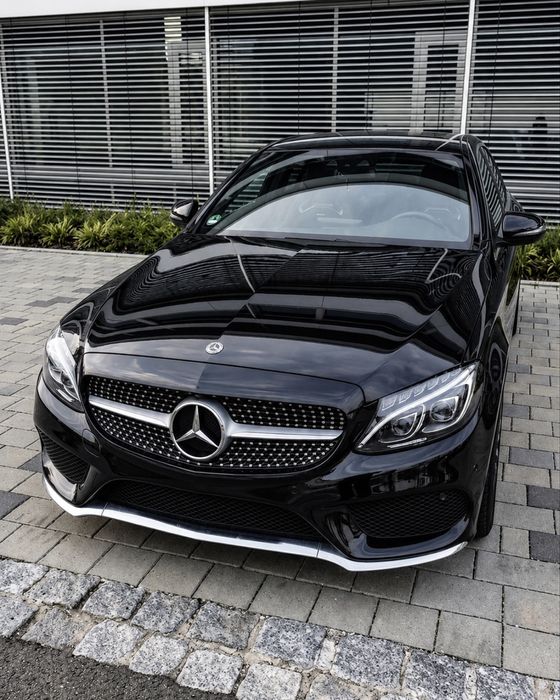Решетка Silver Diamond Mercedes W205/S205 AMG-Line Pre-facelift (2014-2018)