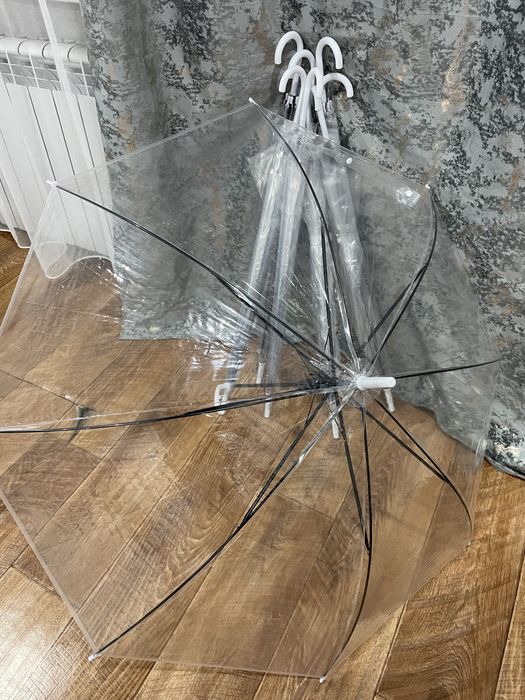 Зонтики и сумки прозрачные