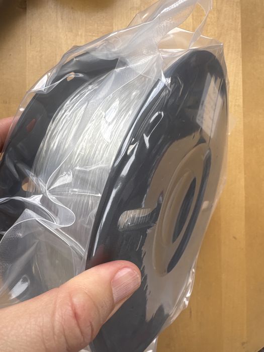 Филамент TPU прозрачный kingroon