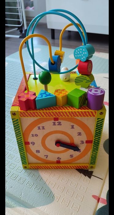 Дървен куб Eichhorn  Игрален център