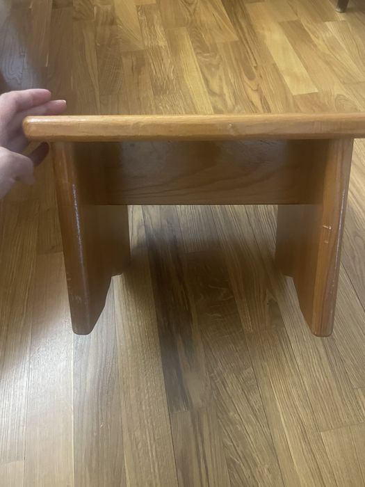 Стол круглый казахский дерево