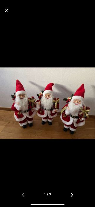 Ornament Mos Craciun noi