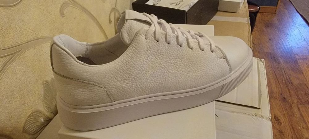 Турецкий кожаный кроссовки