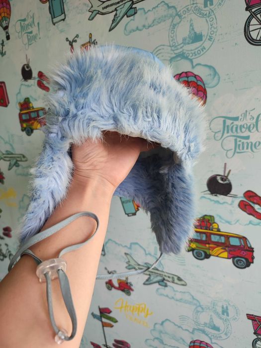 Шапка ушанка на мальчика 5лет