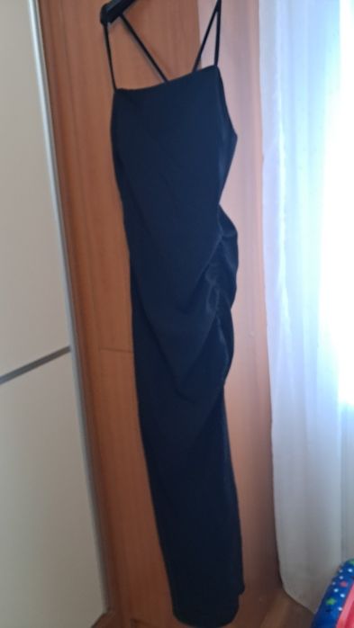 Черна дамска рокля Zara