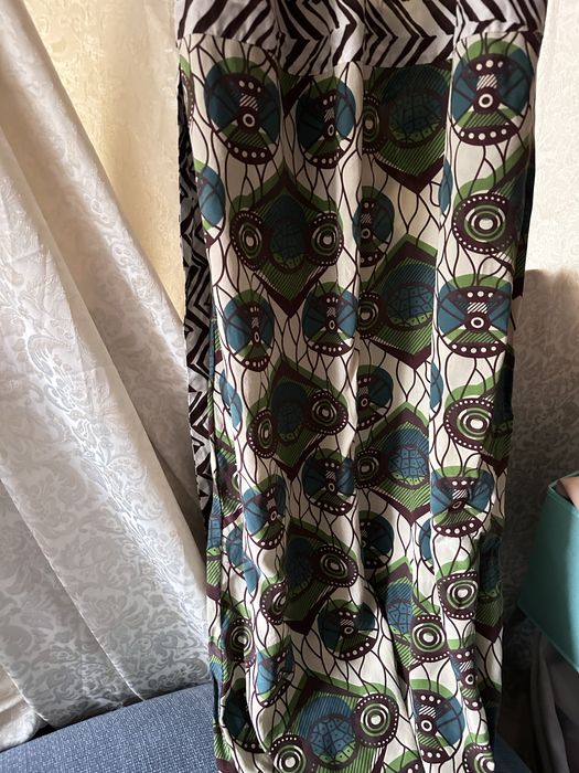 Marni X HM копринена дълга рокля