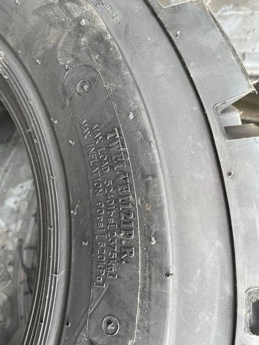 Anvelope noi industriale de incarcator cu garantie 10-16.5 cu 12pr
