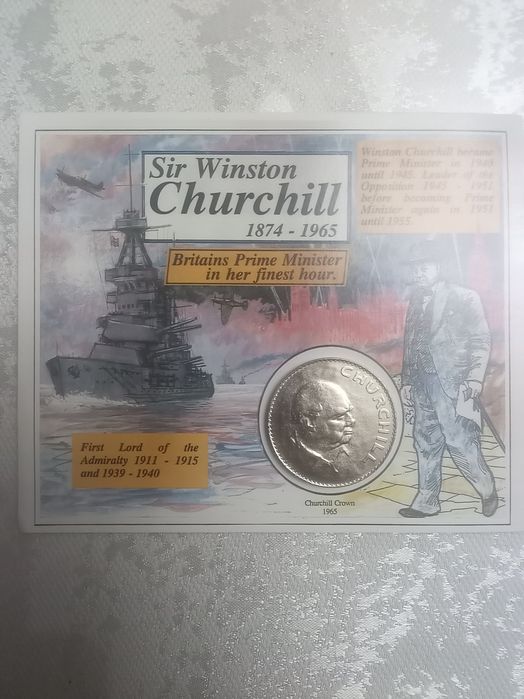 Продам монету Уинстон Черчиль