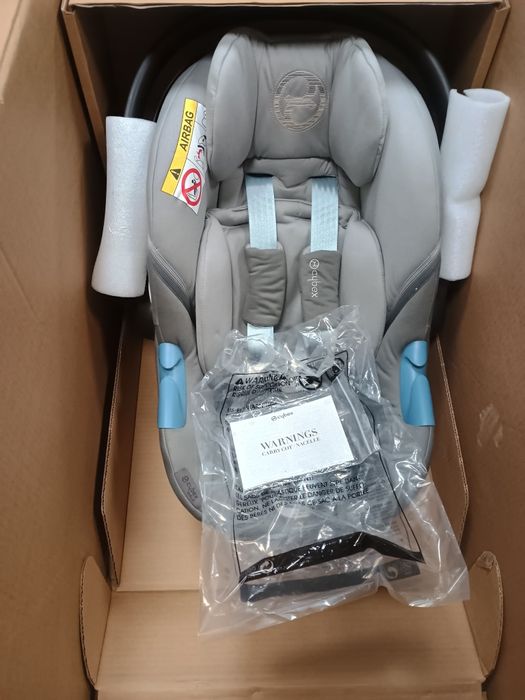 Кош за новородено Cybex Cot S и столче за кола Aton
