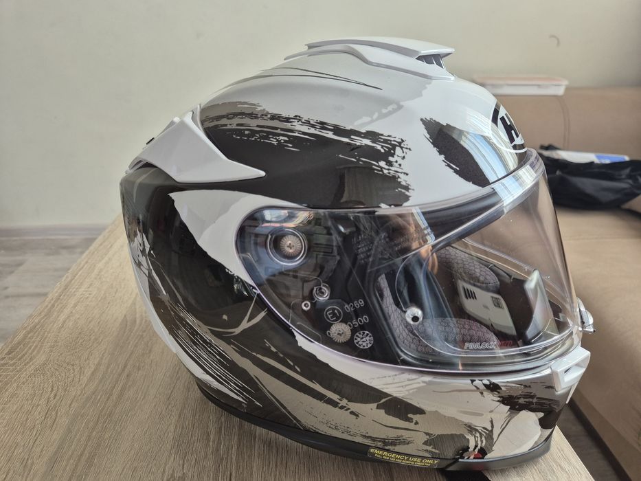 HJC RPHA 70 каска + Cardo Packtalk Slim JBL интерком – като нова