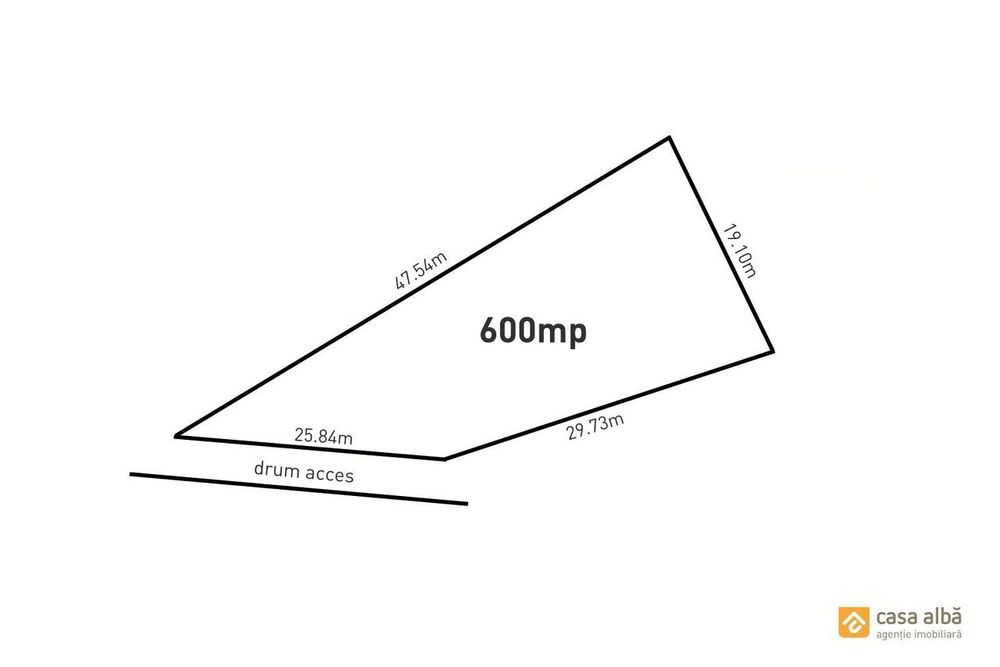 Pacurari - McDonald's, teren 600mp ideal locuinta individuala
