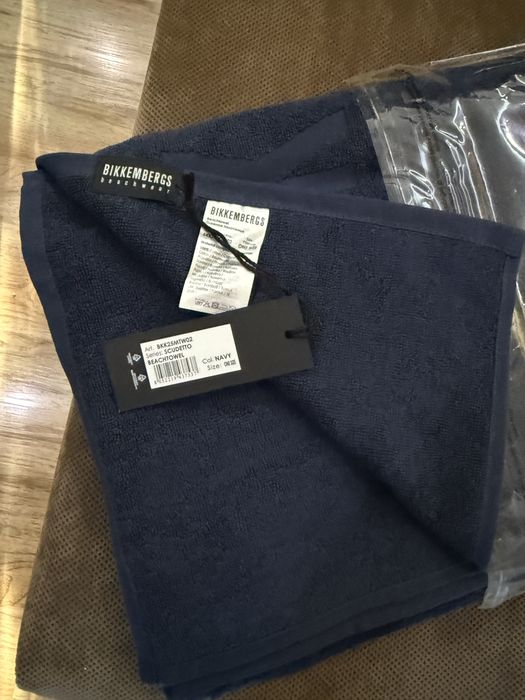 Плажна хавлия BIKKEMBERGS, 100% оригинал!