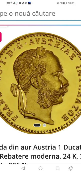 Monedă de aur 1 ducat