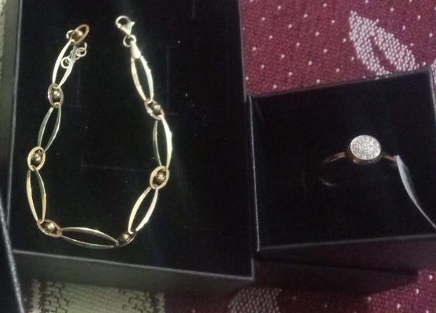 Золото браслет, кольцо