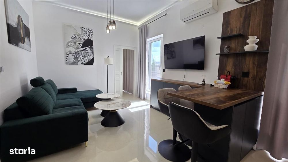 Apartament 2 camere de lux, Semicentral, etaj 1, prima inchiere, teras — fotografia 3