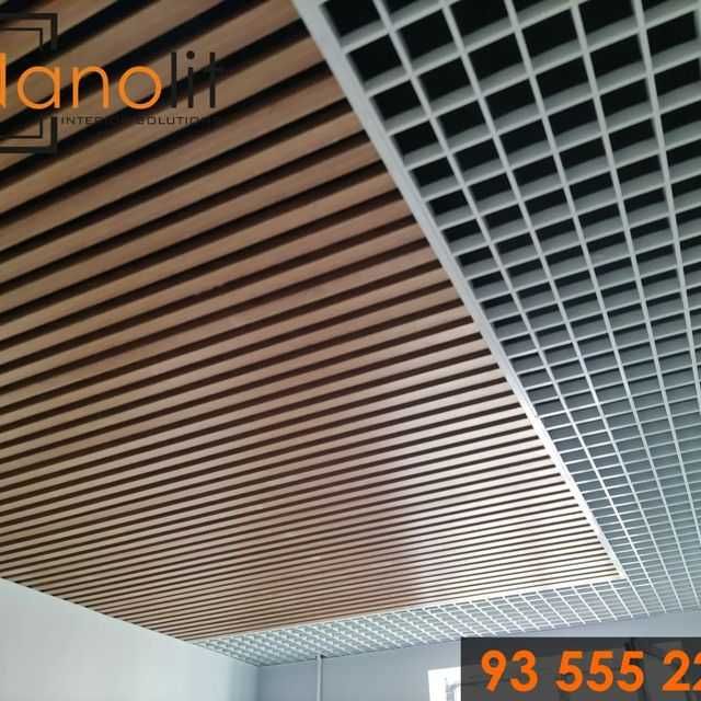 Reechniy potolok реечний грильято армстронг (7)