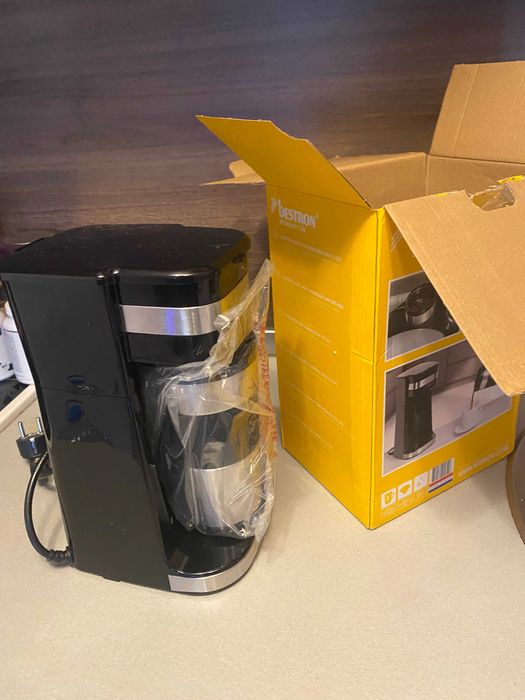 Кафе машина Bestron Breakfast Club 750W – 10 чаши – Отлично състояние