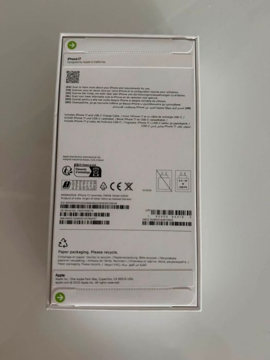 Iphone 17 256 gb