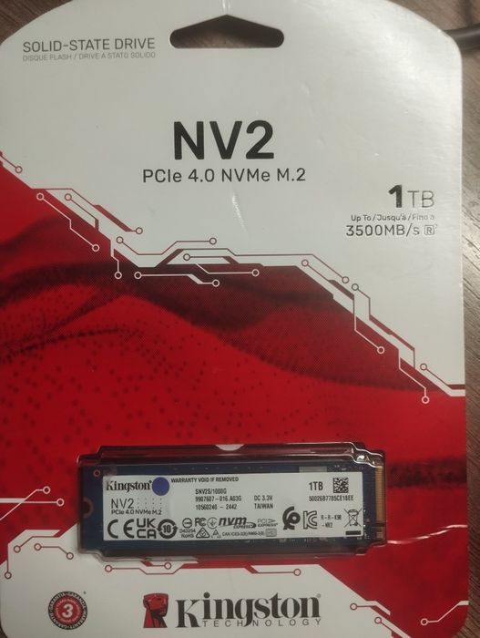 SSD Kingston SNV2S/1000G 1000 Гб