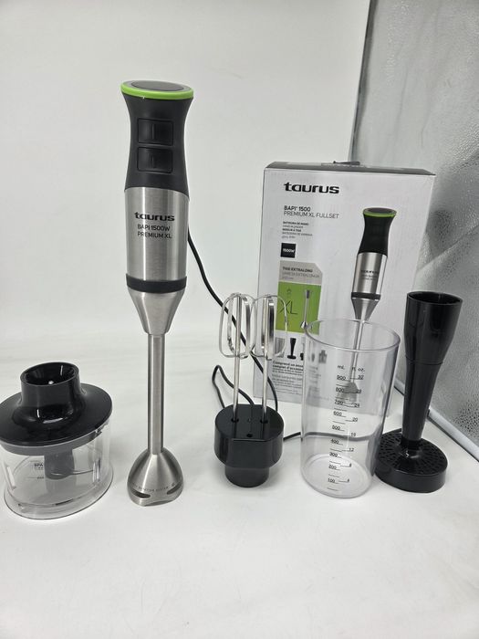 Чисто нов пасатор чопър миксер+приставка за картофено пюре  TAURUS