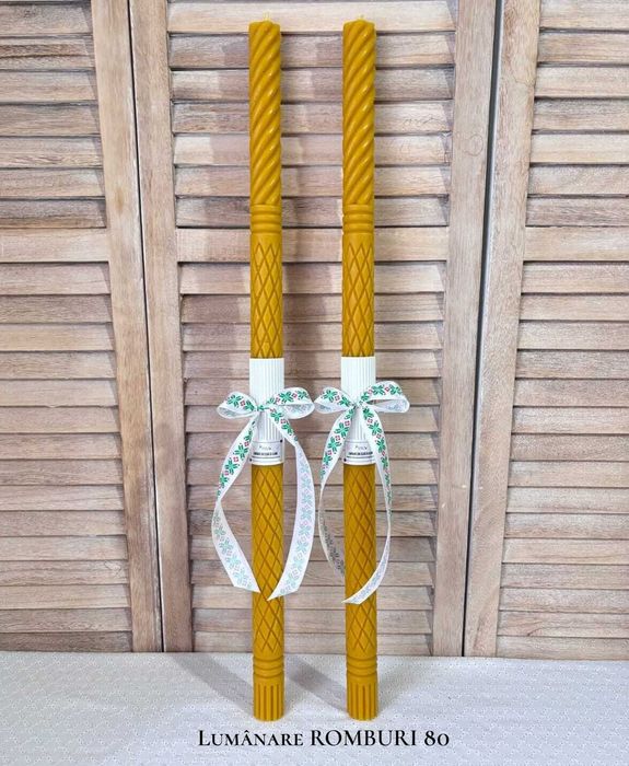 Lumânare romburi 80