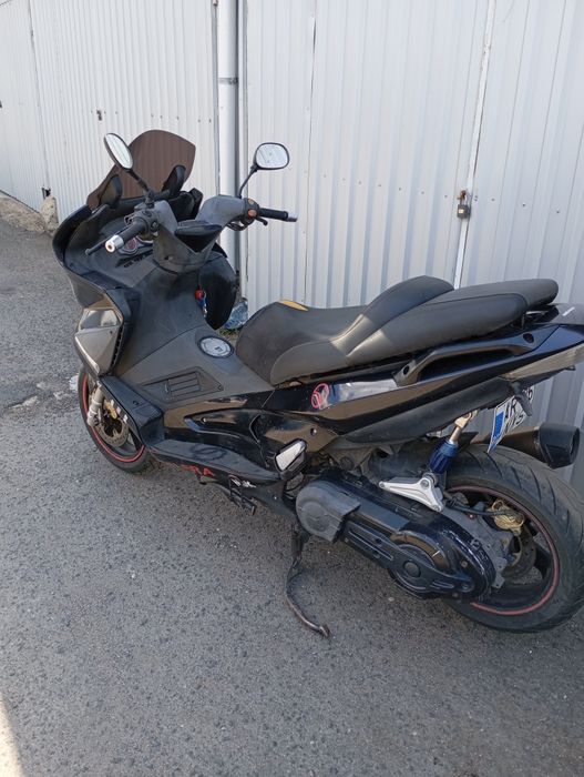 Gilera Nexus 500 cc sunet brutal