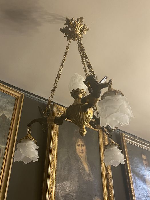 Candelabru bronz