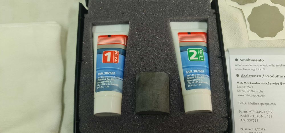 Комплект за отстраняване на авто драскотини по боята